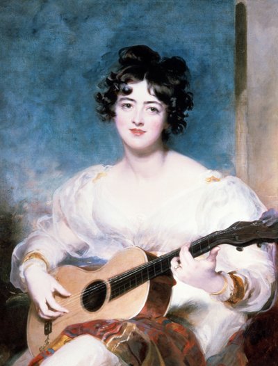 Lady Wallscourt, 1825 by Thomas Lawrence